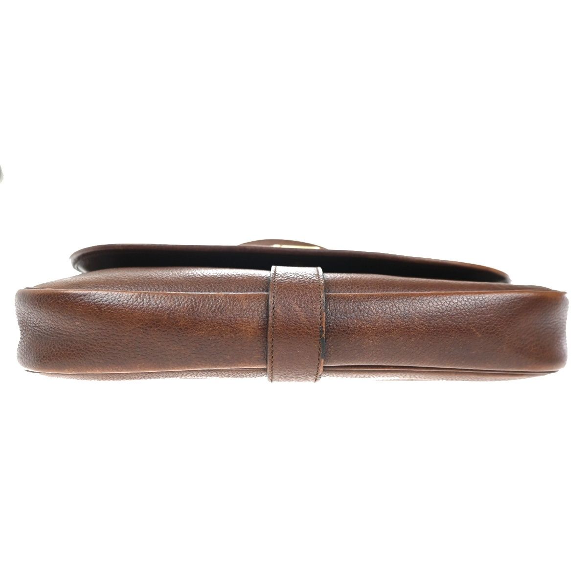 Dior Shoulder Bag Vintage Brown Leather — view 6