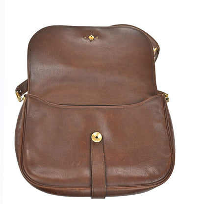 Dior Shoulder Bag Vintage Brown Leather — view 8