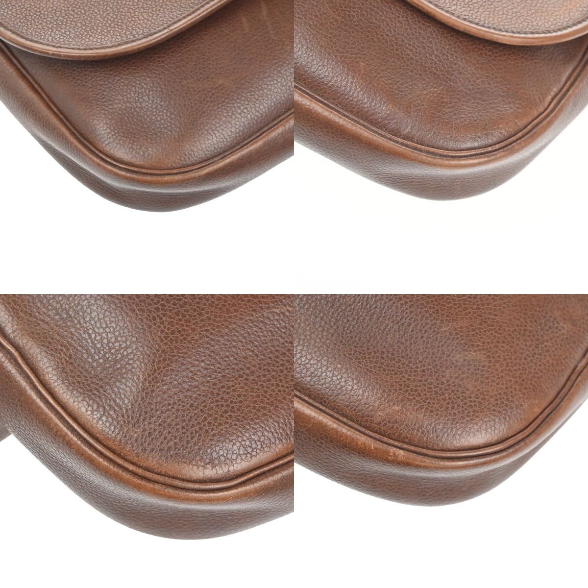 Dior Shoulder Bag Vintage Brown Leather — view 7