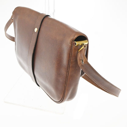 Dior Shoulder Bag Vintage Brown Leather — view 4