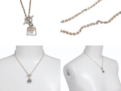 Hermes Necklace Choker Amulette Kelly 925 Sterling Silver — view 8