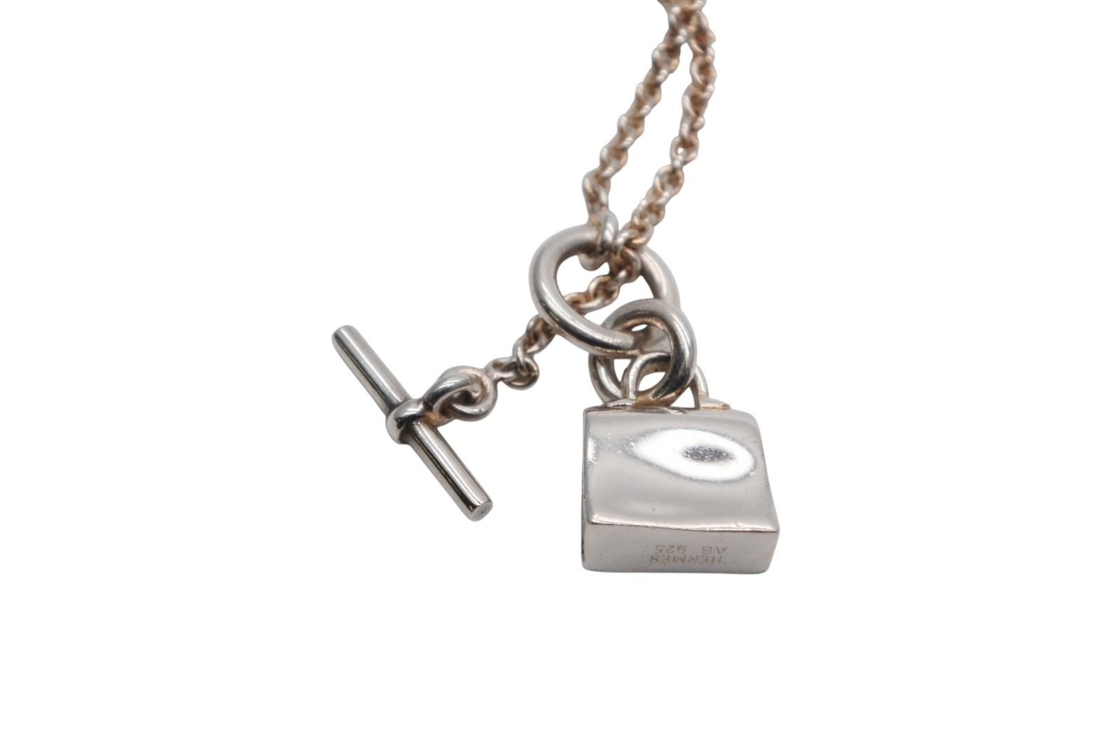 Hermes Necklace Choker Amulette Kelly 925 Sterling Silver — view 6
