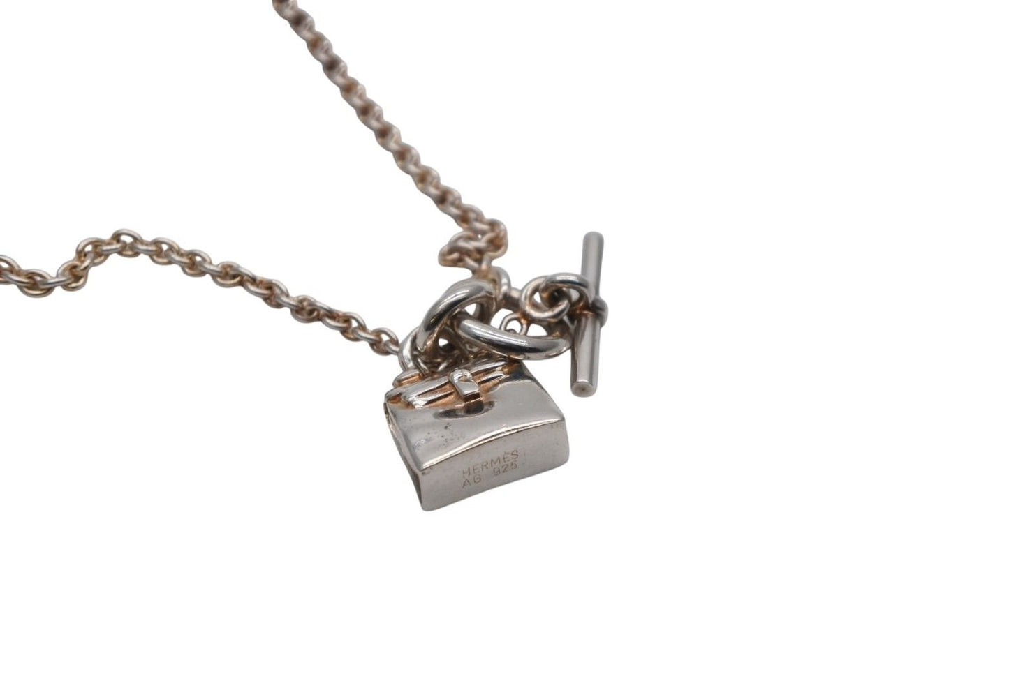 Hermes Necklace Choker Amulette Kelly 925 Sterling Silver — view 4