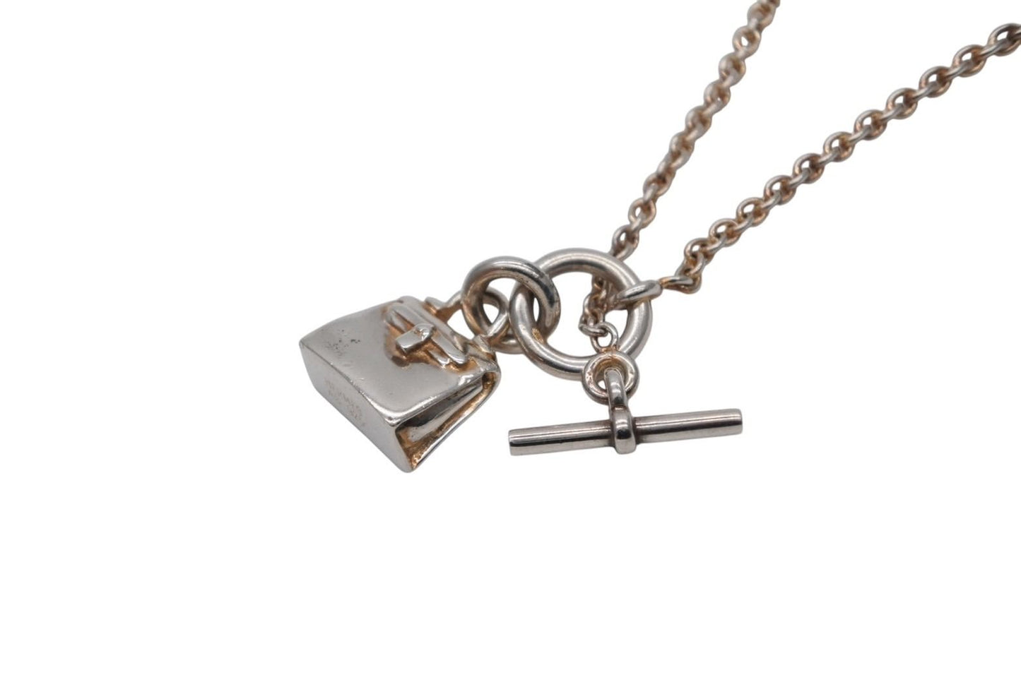 Hermes Necklace Choker Amulette Kelly 925 Sterling Silver — view 3