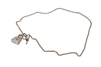 Hermes Necklace Choker Amulette Kelly 925 Sterling Silver