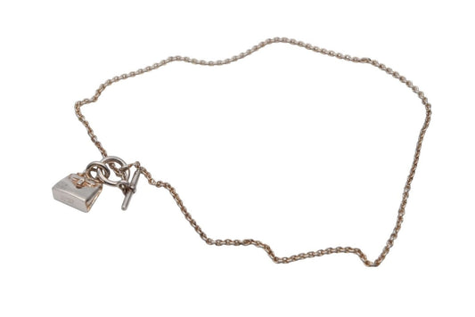 Hermes Necklace Choker Amulette Kelly 925 Sterling Silver