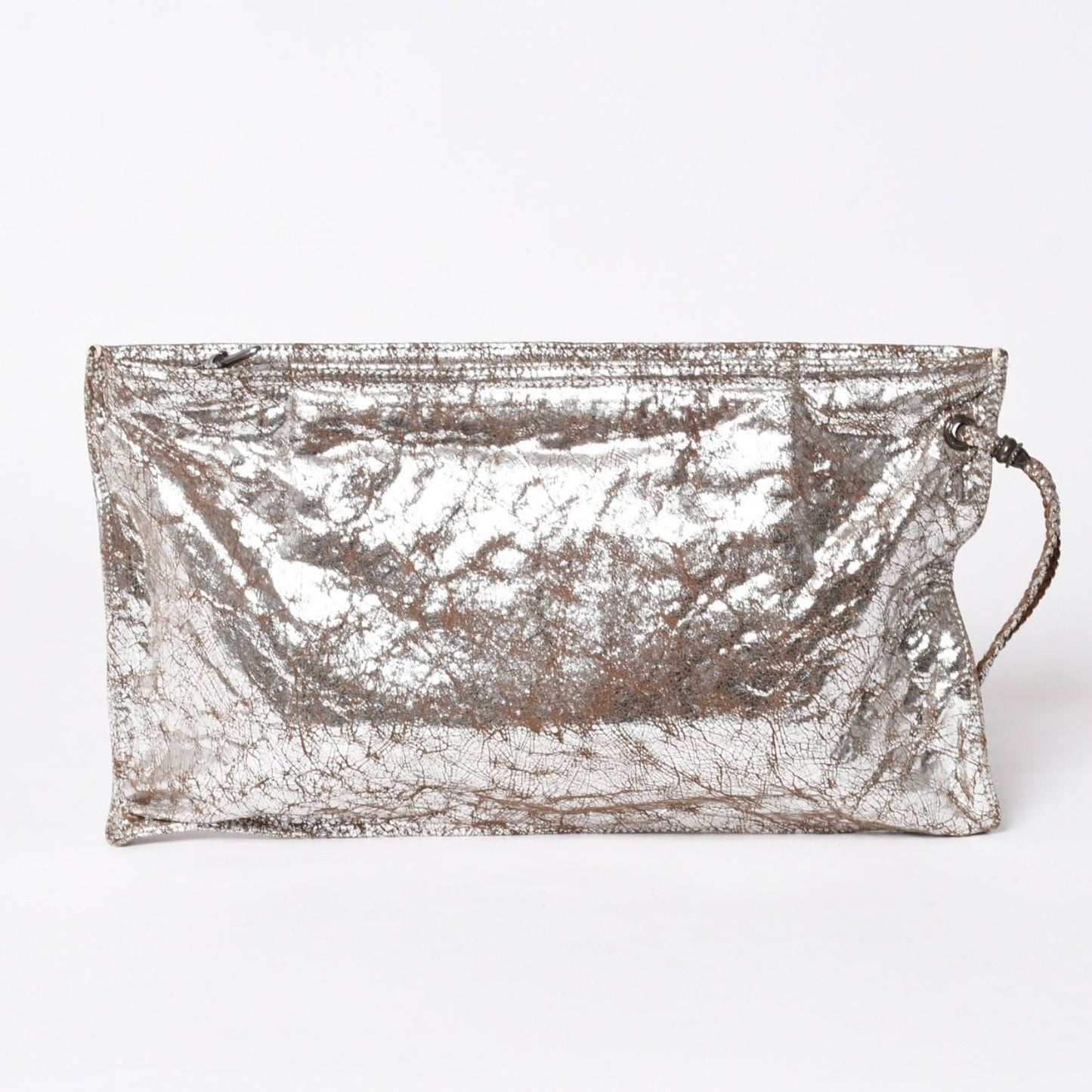 Chrome Hearts BS Flare Clutch Flat 925 Sterling Silver Metallic — view 2