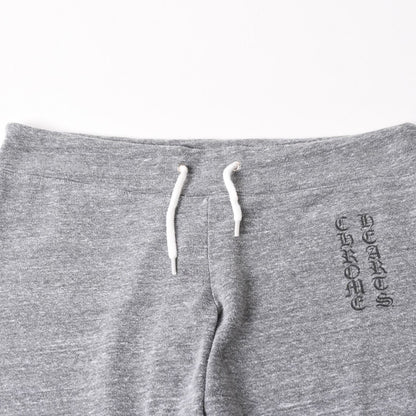 Chrome Hearts Vintage English Logo Sweatpants Jogger Pants S Heather Gray — view 3