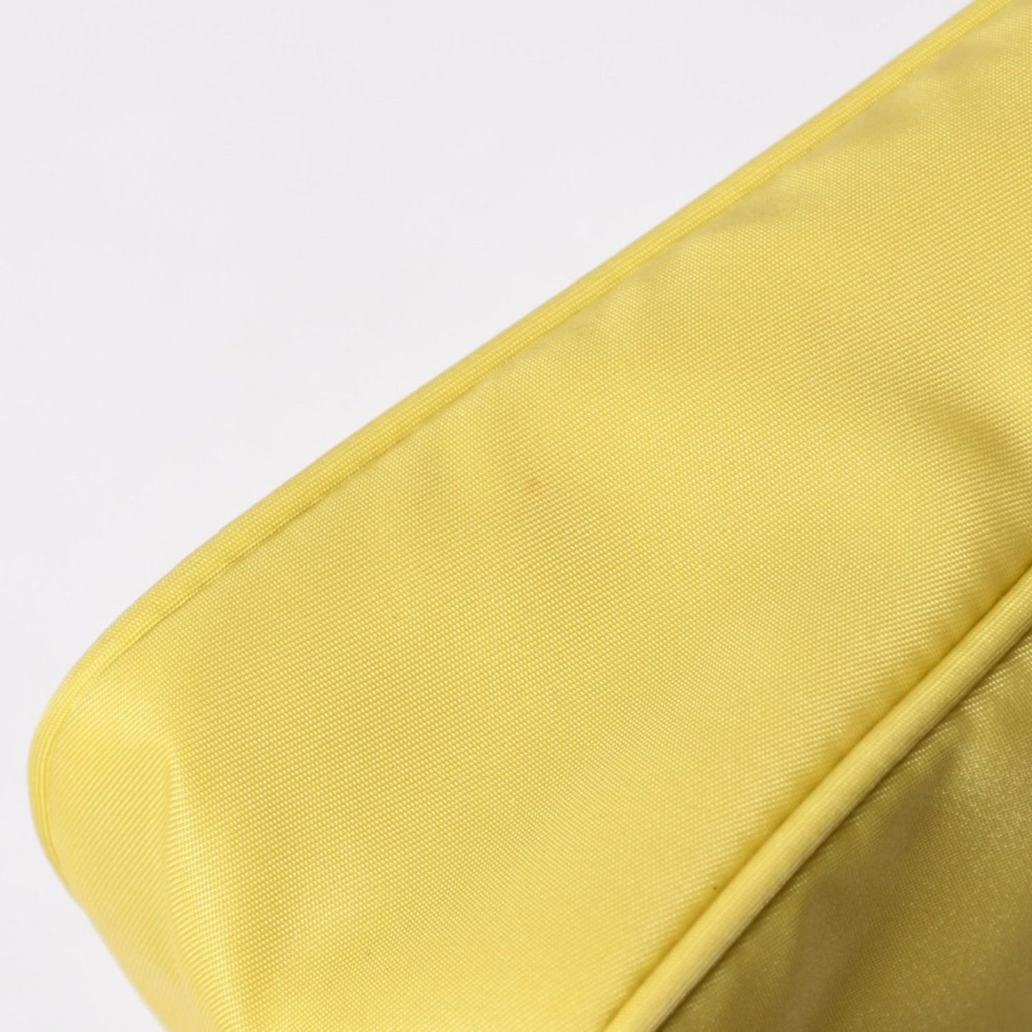 Prada Re Edition 2000 Handbag Bag Triangle Logo Nylon Yellow — view 6