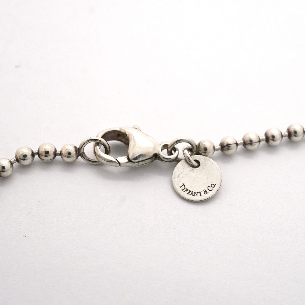 Tiffany & Co Necklace Return to Ball Chain Oval Silver — view 4