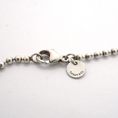 Tiffany & Co Necklace Return to Ball Chain Oval Silver — view 4