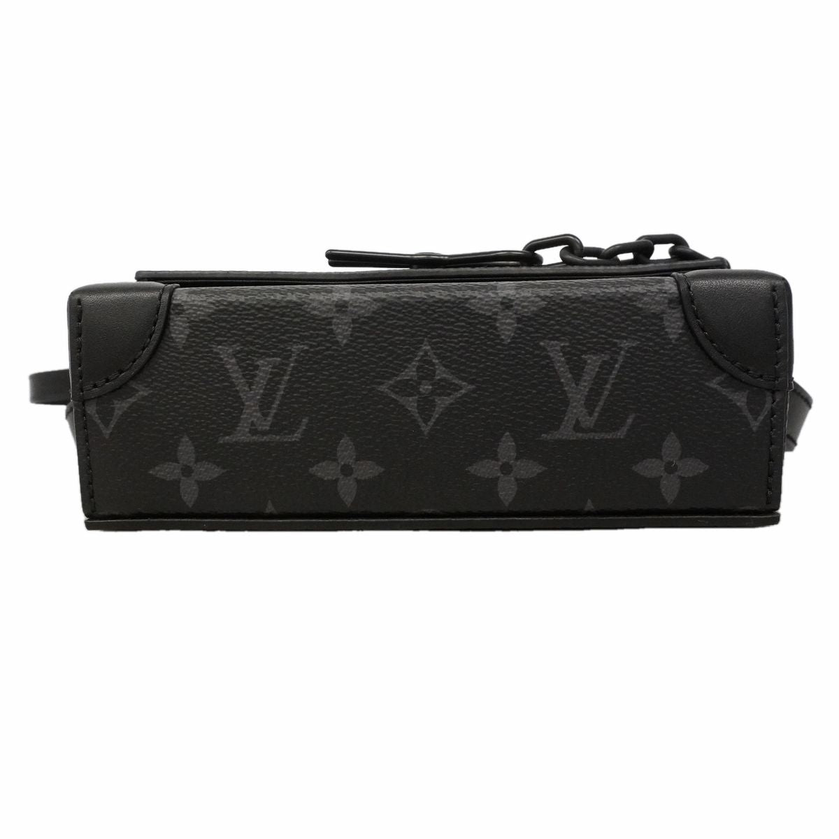 Louis Vuitton Shoulder Bag Monogram Eclipse Steamer Wearable Wallet Black — view 3