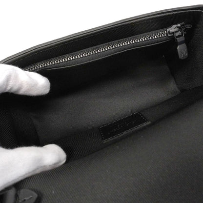 Louis Vuitton Shoulder Bag Monogram Eclipse Steamer Wearable Wallet Black — view 4