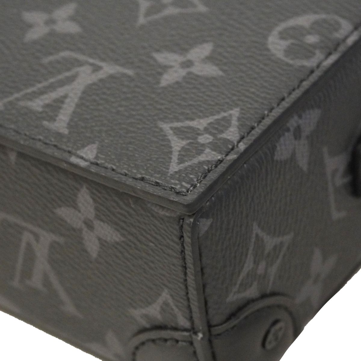 Louis Vuitton Shoulder Bag Monogram Eclipse Steamer Wearable Wallet Black — view 6