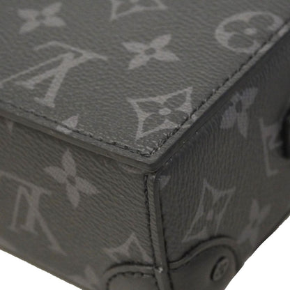 Louis Vuitton Shoulder Bag Monogram Eclipse Steamer Wearable Wallet Black — view 6