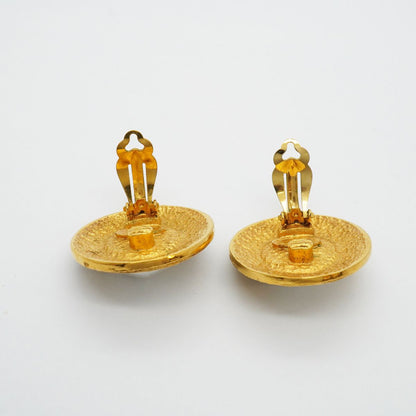 Chanel Earrings Vintage Round — view 8