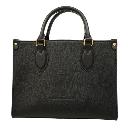 Louis Vuitton Handbag Monogram Empreinte On The Go PM Noir 2-Way Bag — view 7