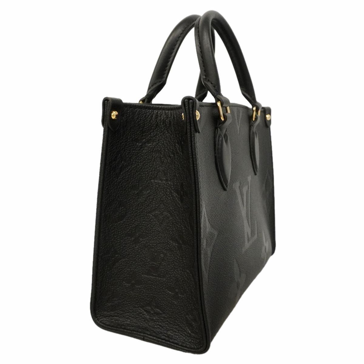 Louis Vuitton Handbag Monogram Empreinte On The Go PM Noir 2-Way Bag — view 2