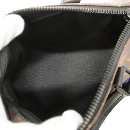 Louis Vuitton Handbag Monogram LV Rubber Keepall XS Brown 2-Way Bag — view 4