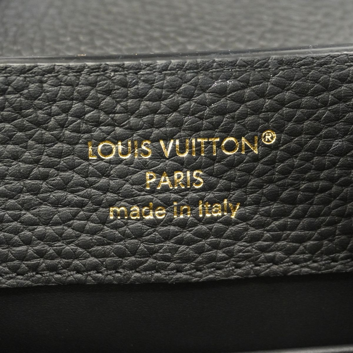 Louis Vuitton Handbag Capucines BB Black — view 5
