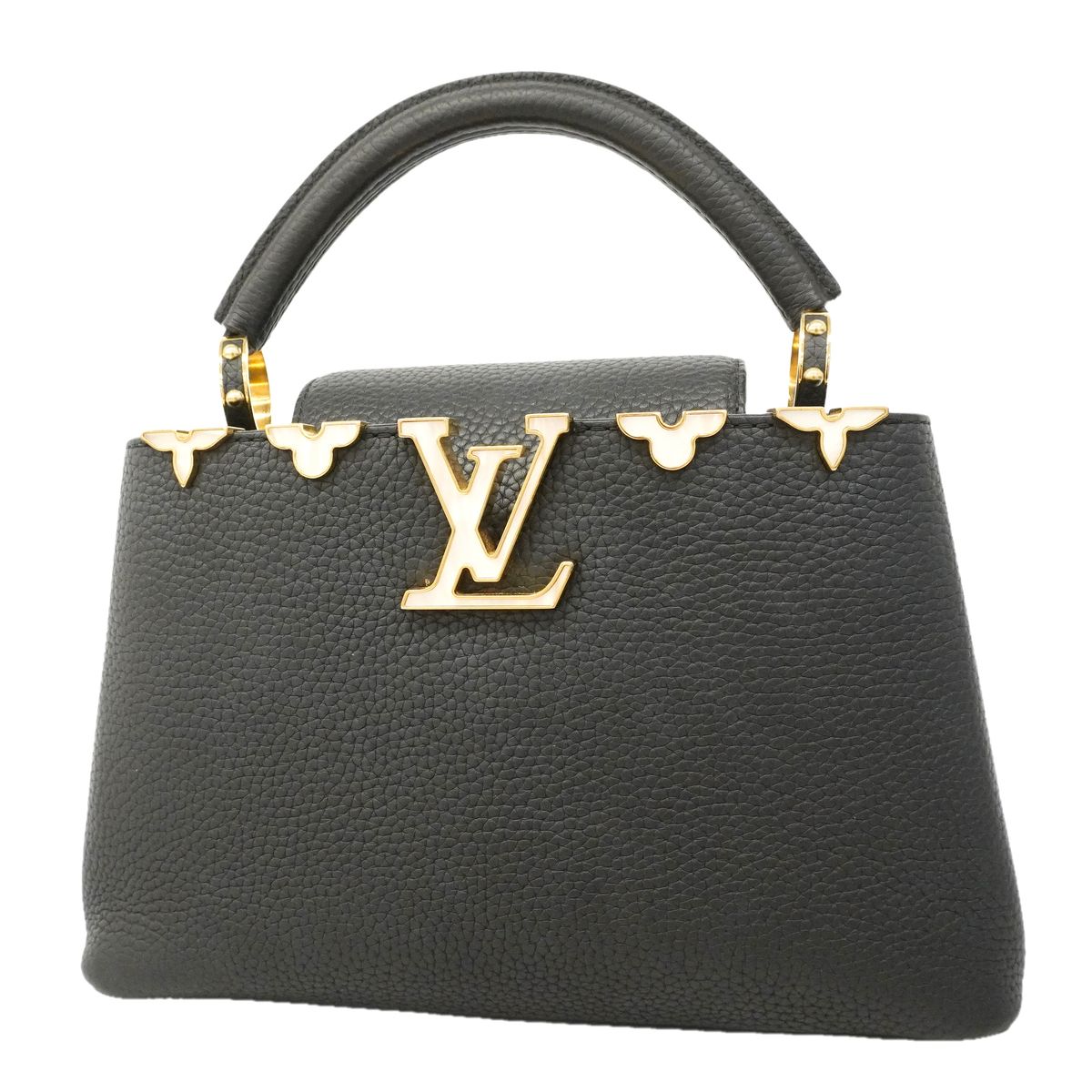 Louis Vuitton Handbag Capucines BB Black