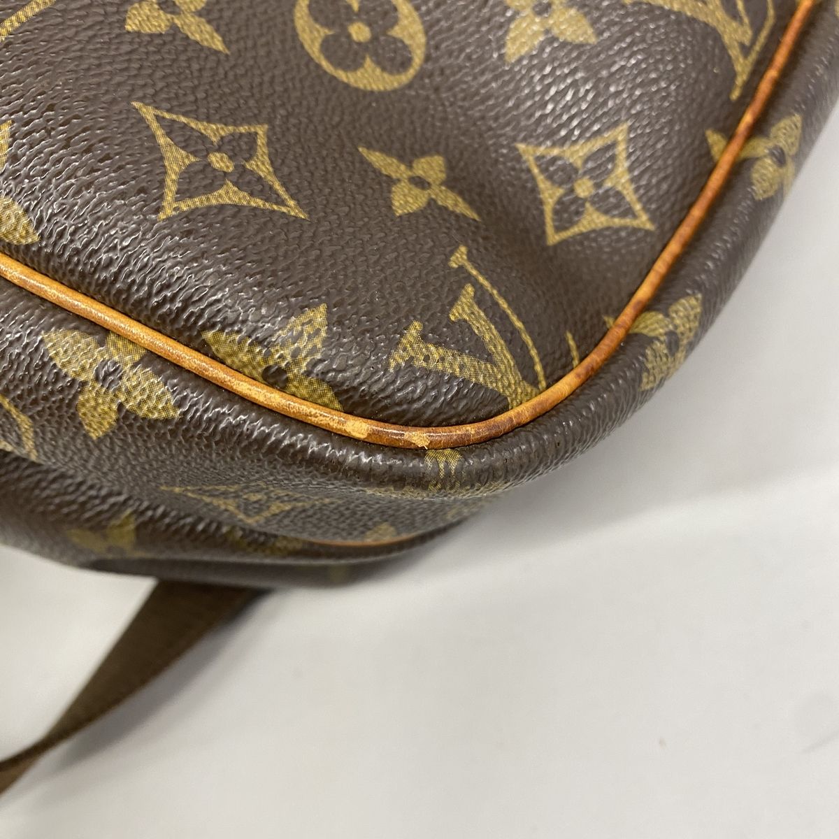Louis Vuitton Shoulder Bag Monogram Reporter PM Brown — view 7