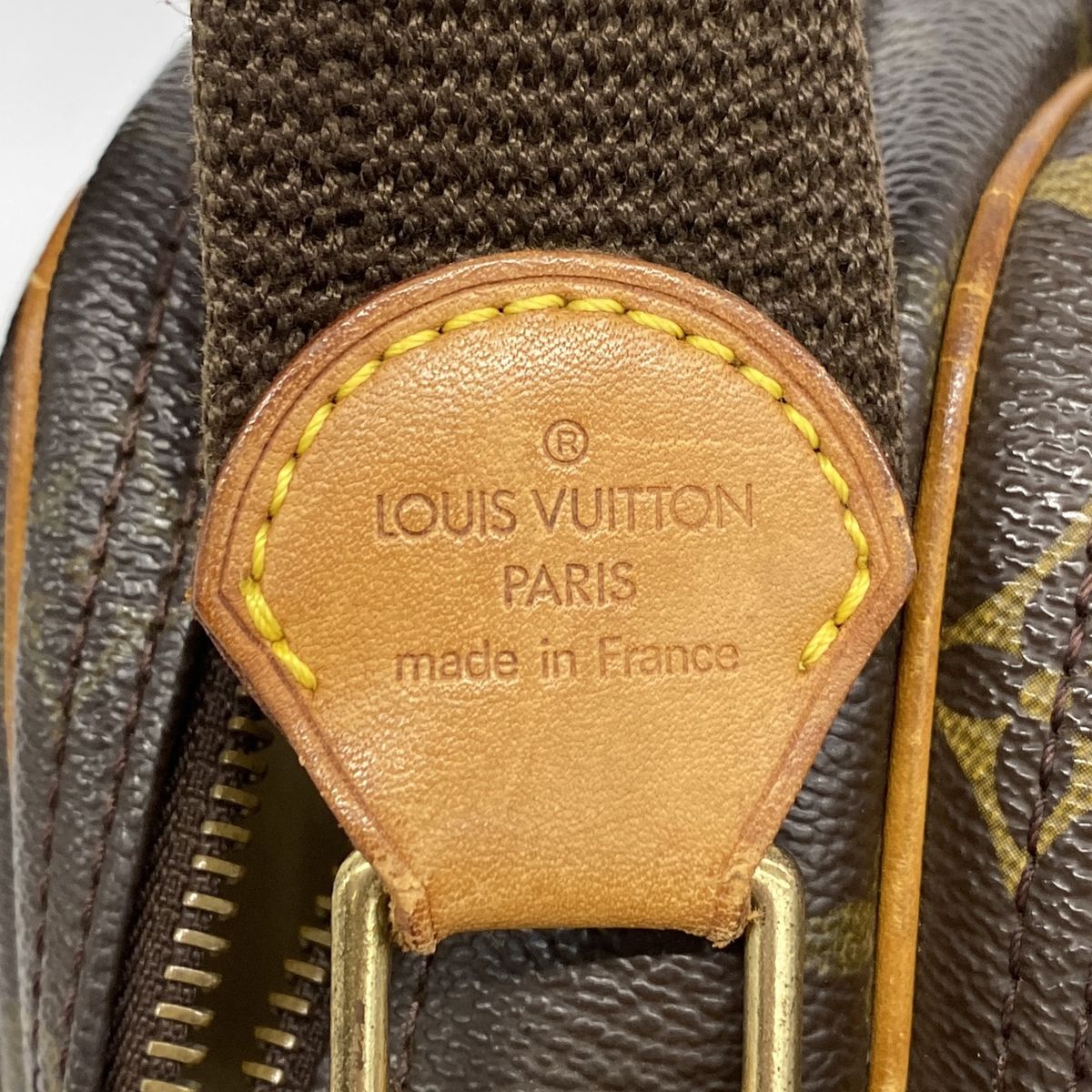 Louis Vuitton Shoulder Bag Monogram Reporter PM Brown — view 5