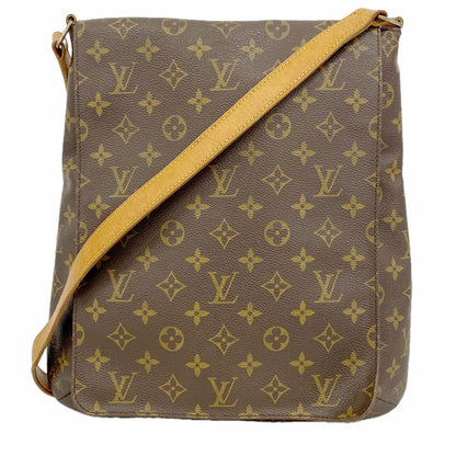 Louis Vuitton Shoulder Bag Monogram Musette Brown