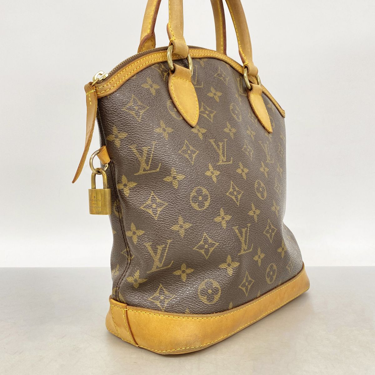 Louis Vuitton Handbag Monogram Lockit Brown — view 2