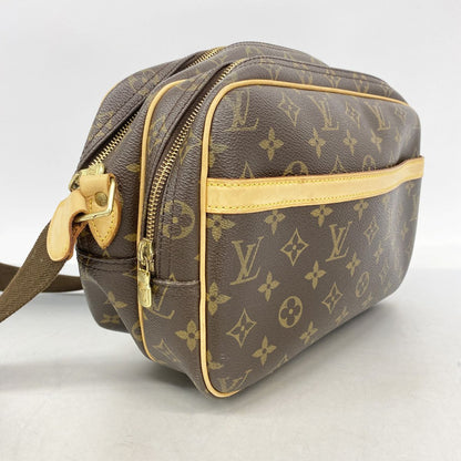 Louis Vuitton Shoulder Bag Monogram Reporter PM Brown — view 2