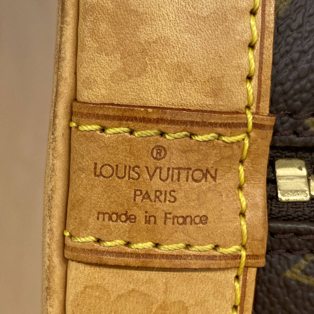 Louis Vuitton Handbag Monogram Alma Brown — view 5