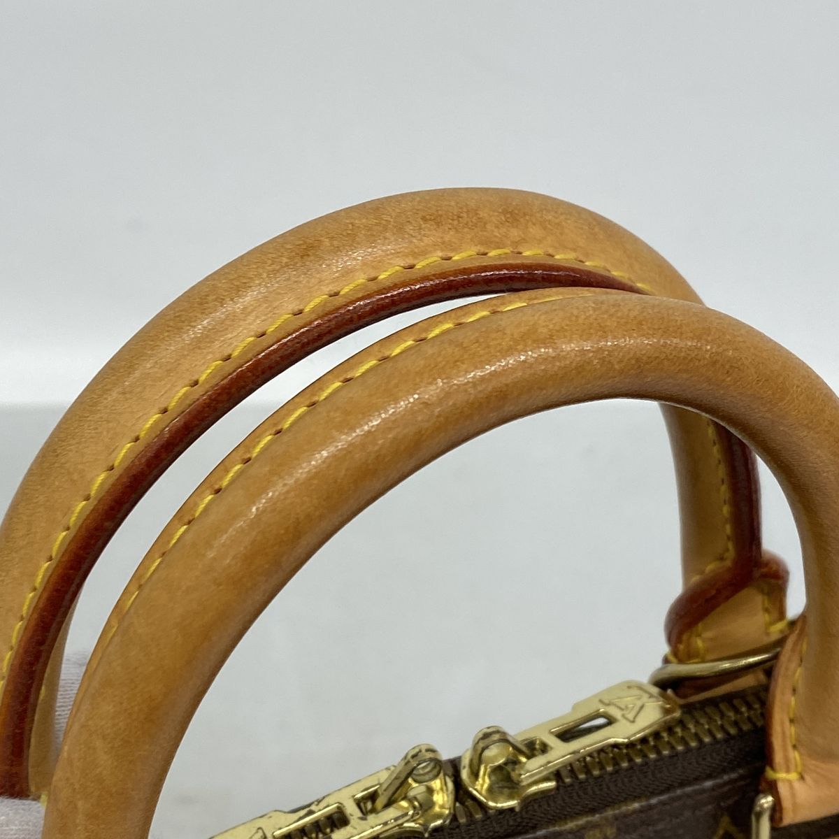 Louis Vuitton Handbag Monogram Alma Brown — view 8