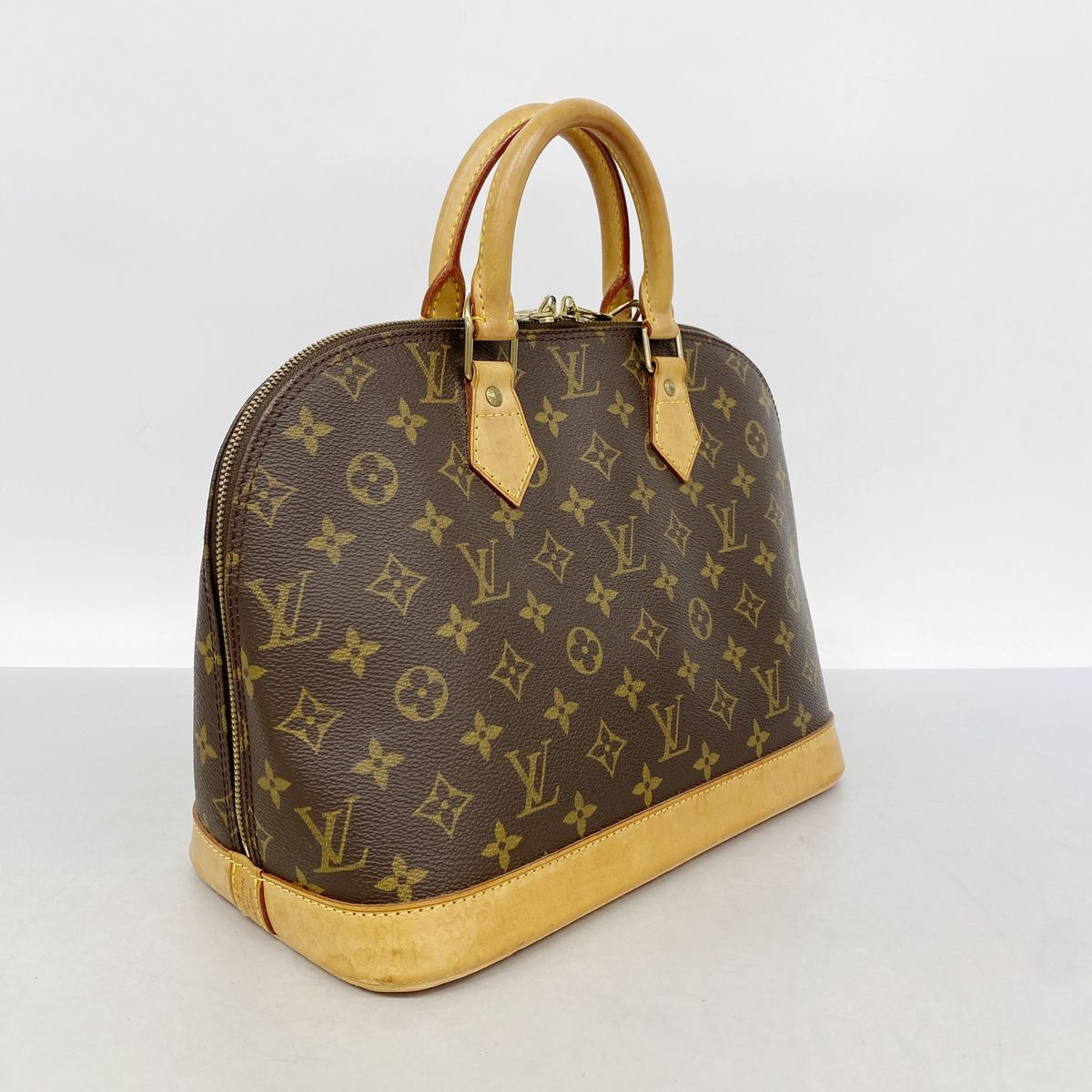 Louis Vuitton Handbag Monogram Alma Brown — view 2