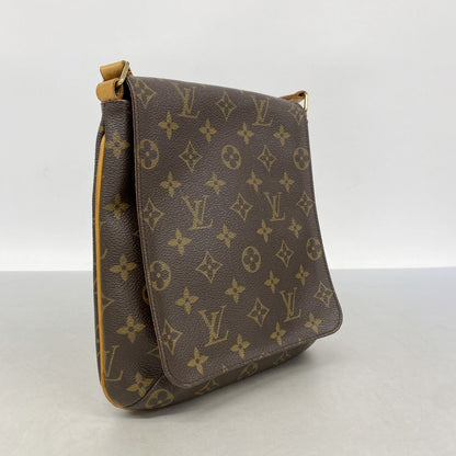 Louis Vuitton Shoulder Bag Monogram Musette Salsa Short Strap Brown — view 2