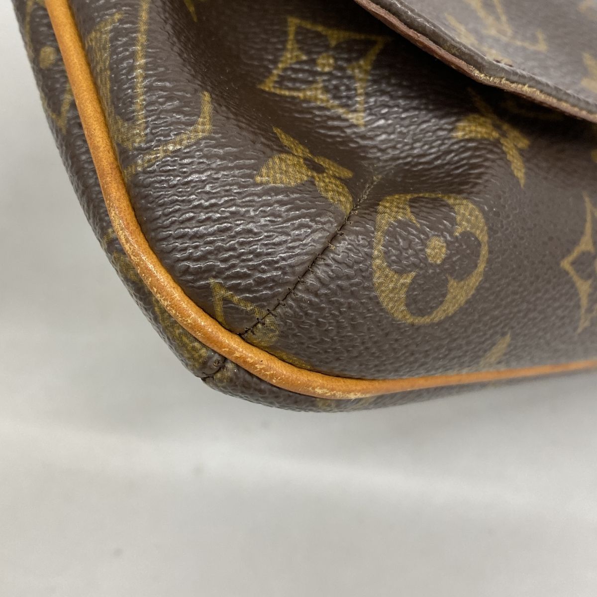 Louis Vuitton Shoulder Bag Monogram Musette Salsa Short Strap Brown — view 7
