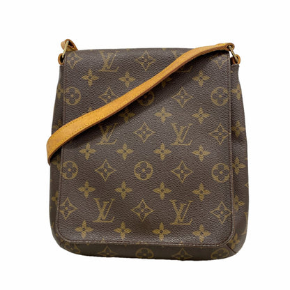 Louis Vuitton Shoulder Bag Monogram Musette Salsa Short Strap Brown