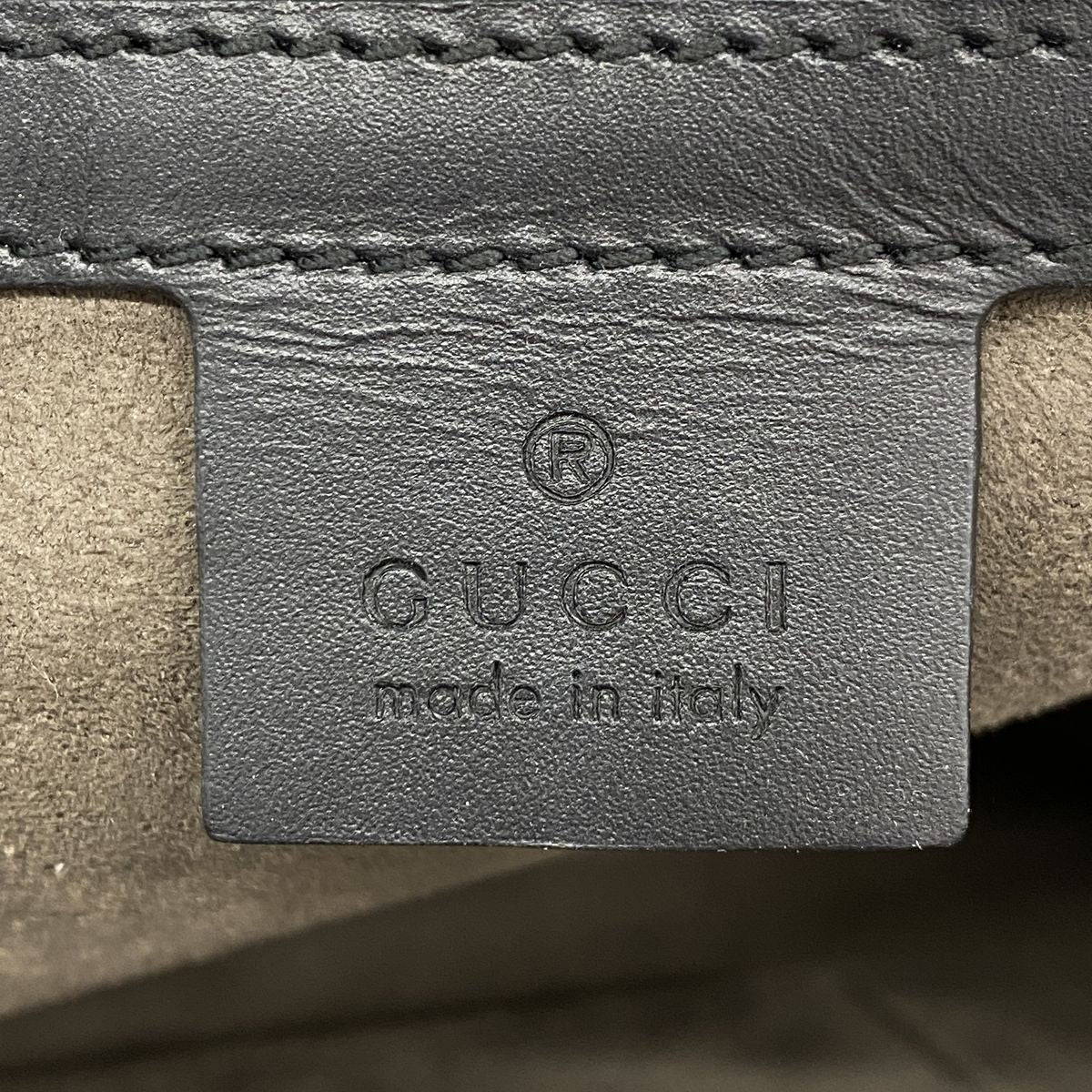 Gucci Backpack GG Supreme Brown Black Silver — view 5