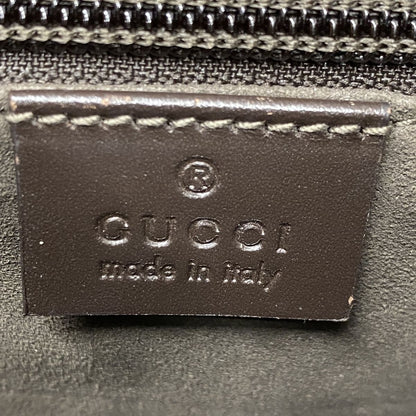 Gucci Shoulder Bag GG Supreme Brown Silver — view 5