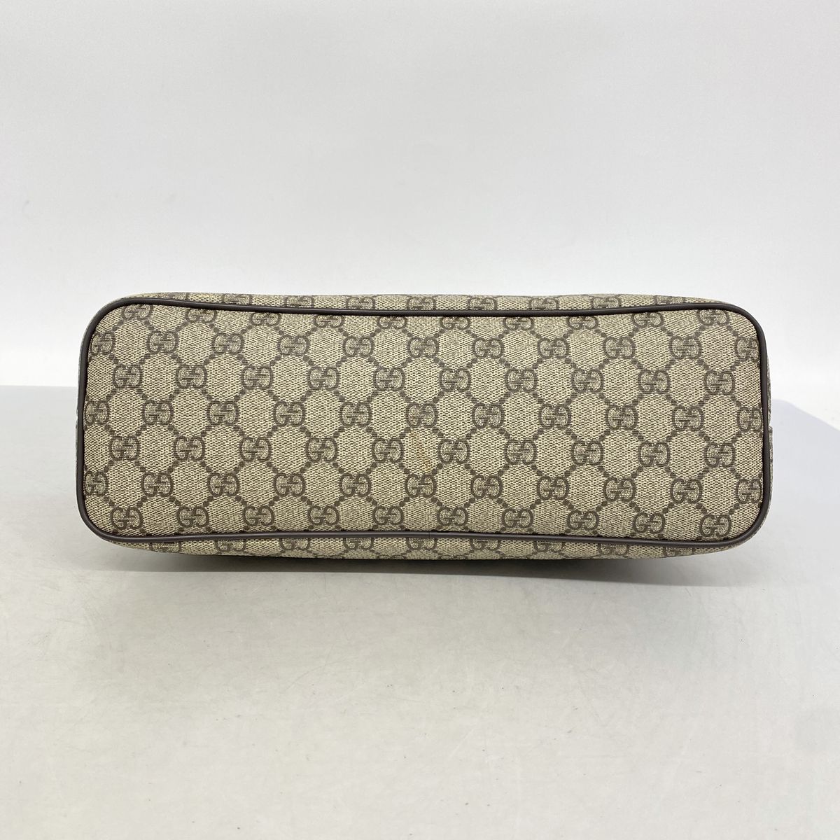 Gucci Handbag GG Supreme Brown Silver 2-Way Bag — view 3