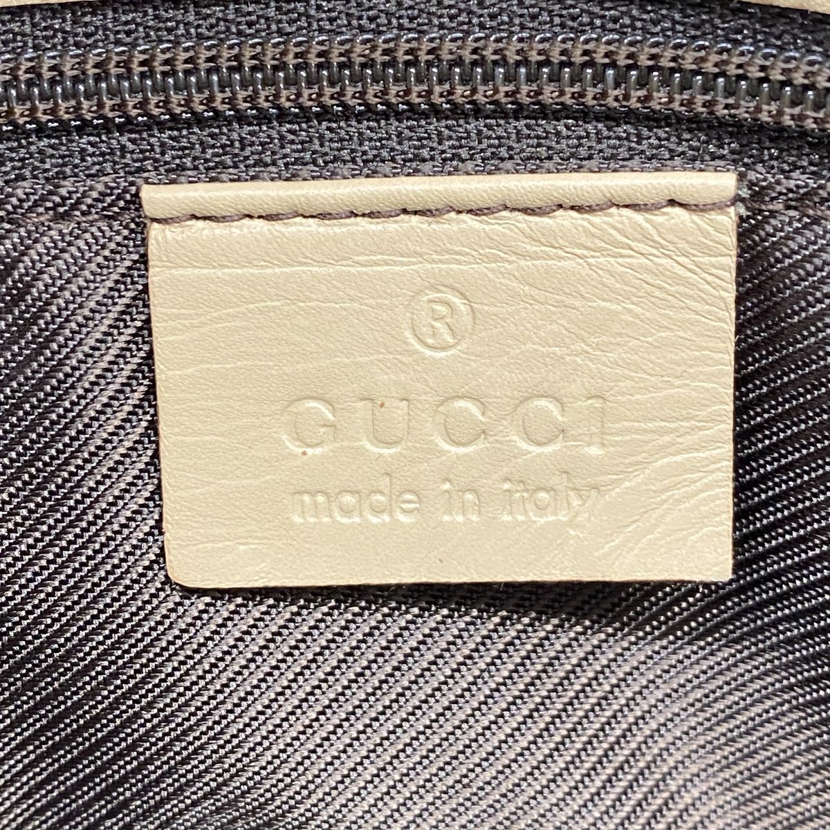Gucci Shoulder Bag GG Canvas Beige Gold — view 5