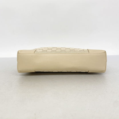 Gucci Shoulder Bag GG Canvas Beige Gold — view 3