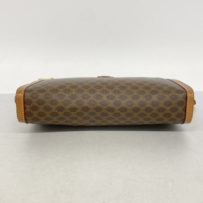 Celine Clutch Macadam Brown Gold — view 3