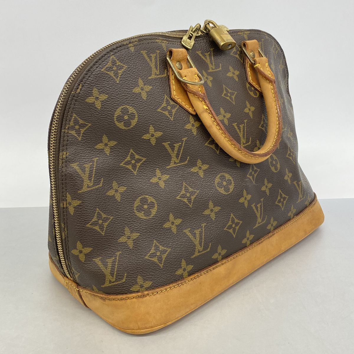Louis Vuitton Handbag Monogram Alma Brown — view 2