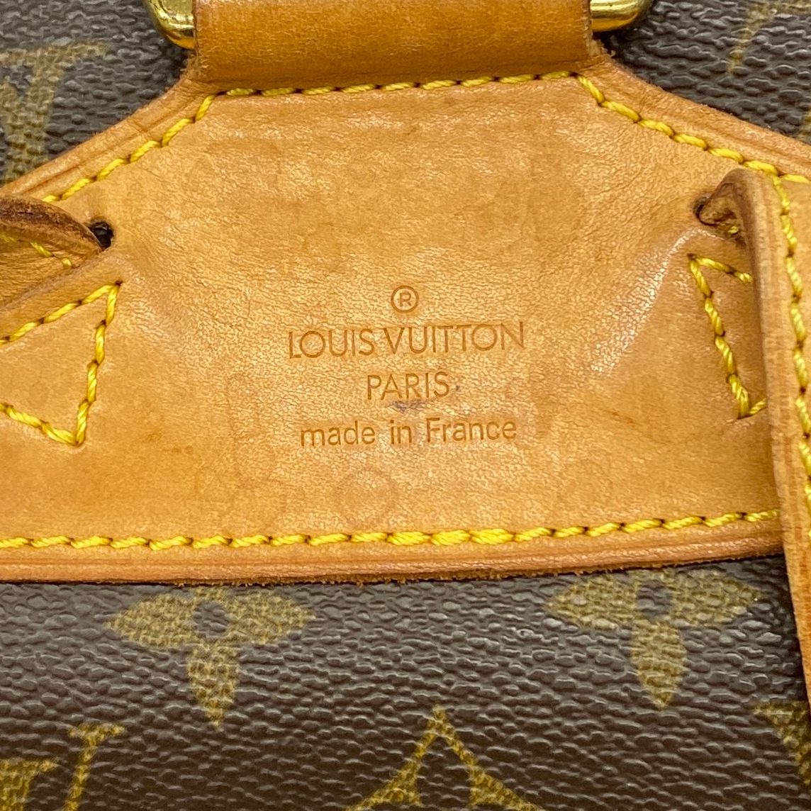 Louis Vuitton Backpack Monogram Montsouris MM Brown — view 5