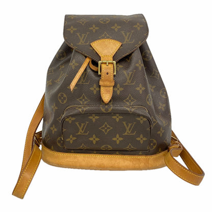 Louis Vuitton Backpack Monogram Montsouris MM Brown