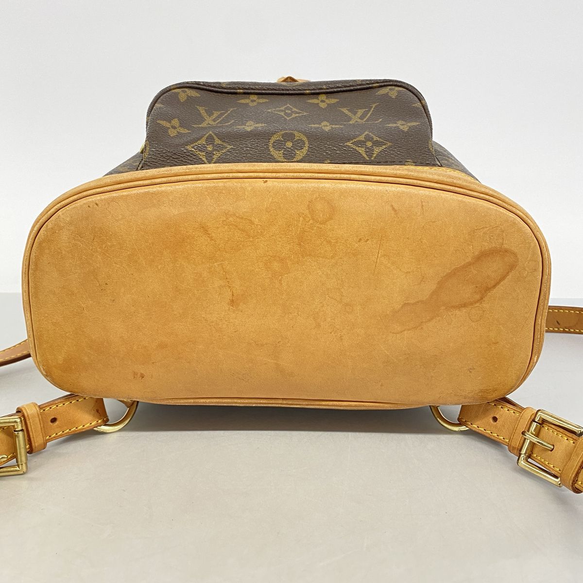 Louis Vuitton Backpack Monogram Montsouris MM Brown — view 3