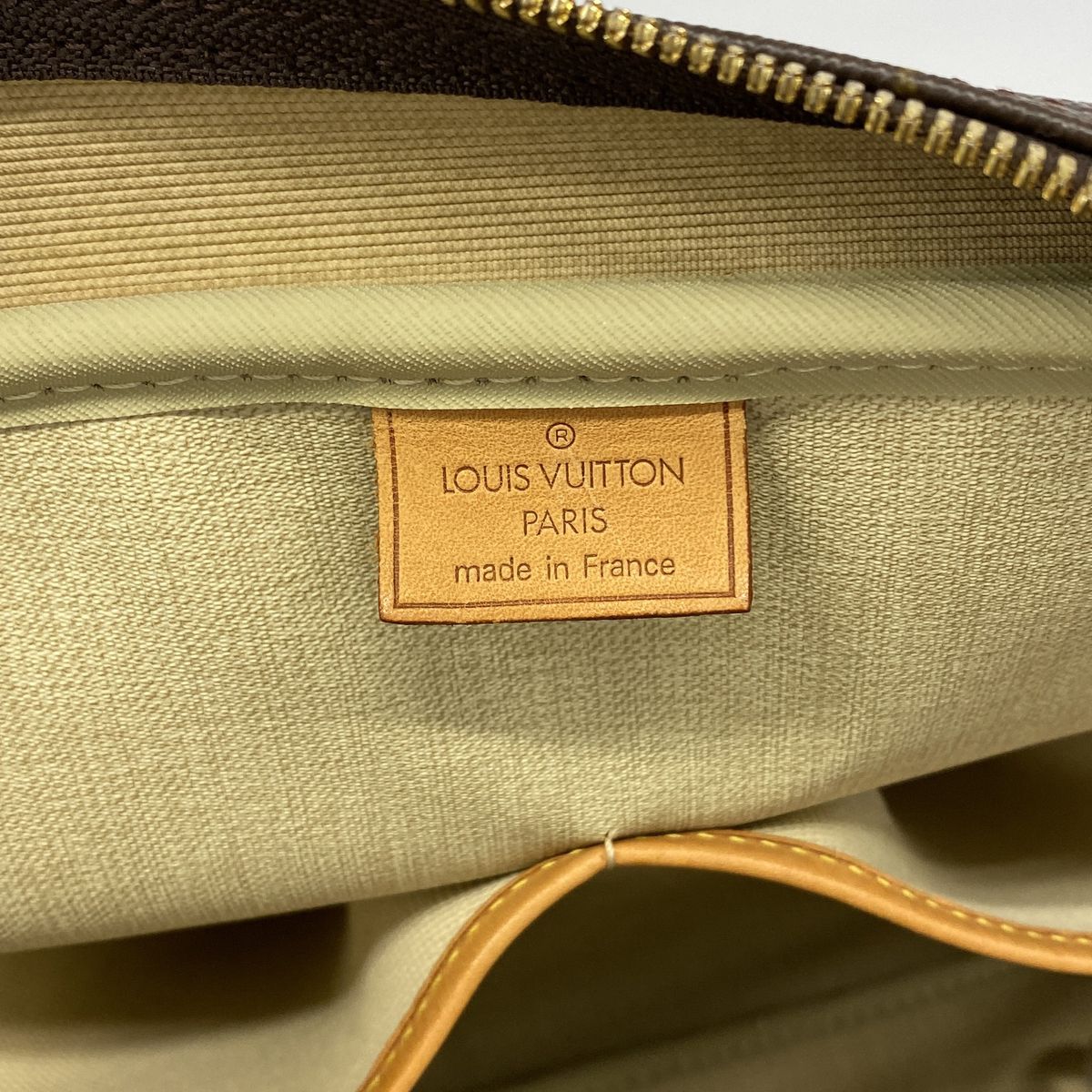 Louis Vuitton Handbag Monogram Deauville Brown — view 5