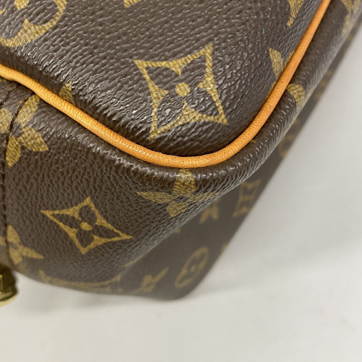 Louis Vuitton Handbag Monogram Deauville Brown — view 8