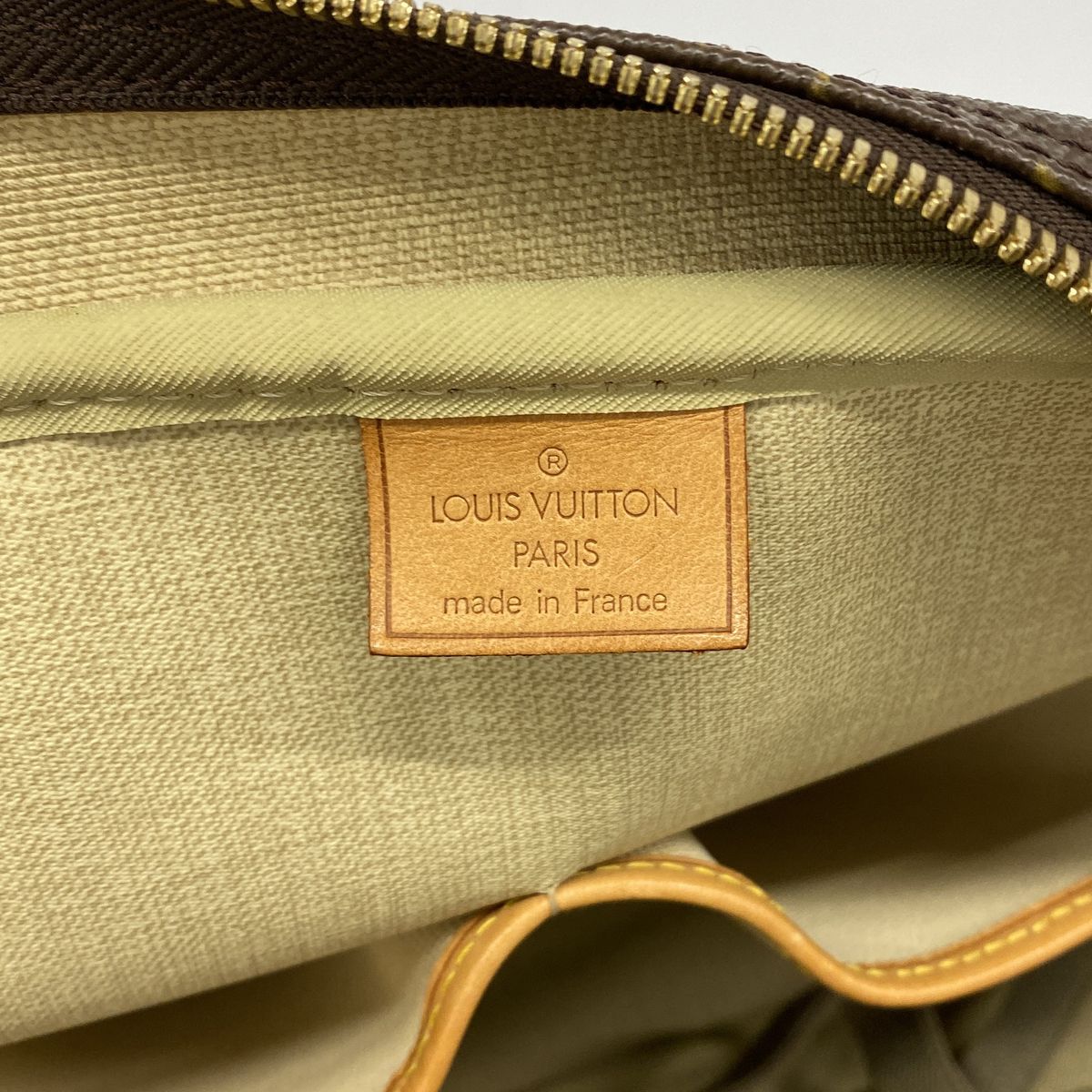 Louis Vuitton Handbag Monogram Deauville Brown — view 5