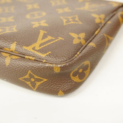 Louis Vuitton Pouch Monogram Pochette Soir Brown — view 8